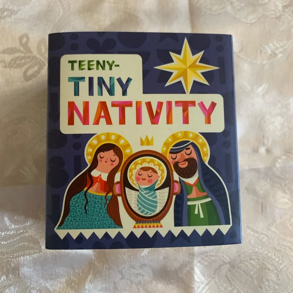 Running Press Nativity Set with Accessories